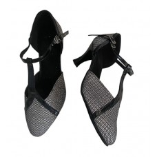 COLLETTE BLACK SPARKLE - 2.5 INCH HEEL